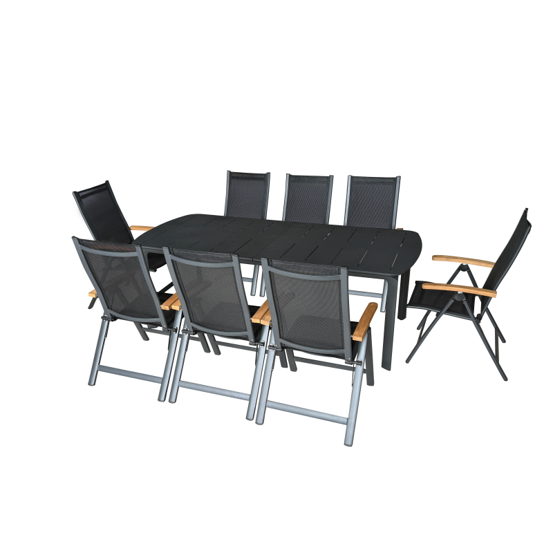 Balmoral extendable patio set  